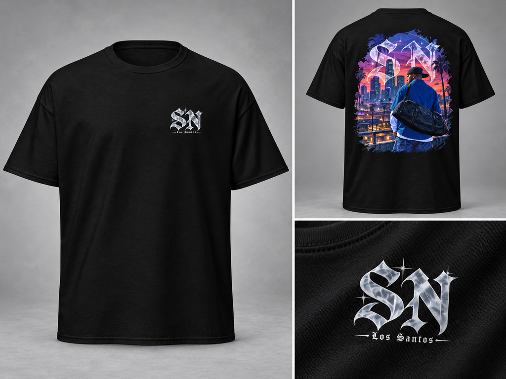SN Los Santos After Dark Short Sleeve T-Shirt