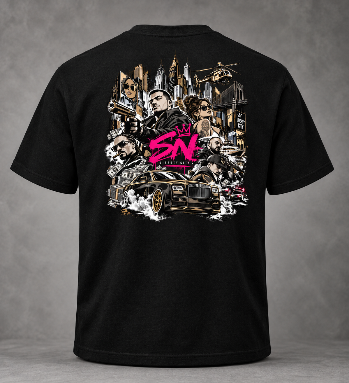 SN Liberty City Nights Short Sleeve T-Shirt
