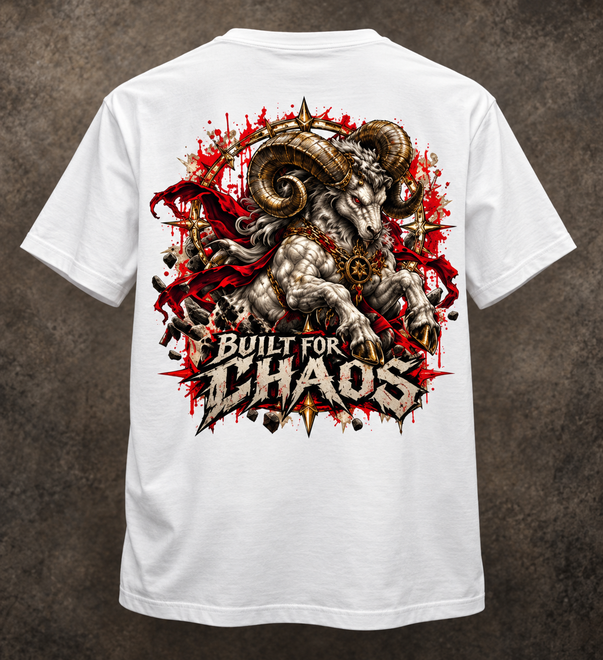 Aries — Built For Chaos Short Sleeve T-Shirt