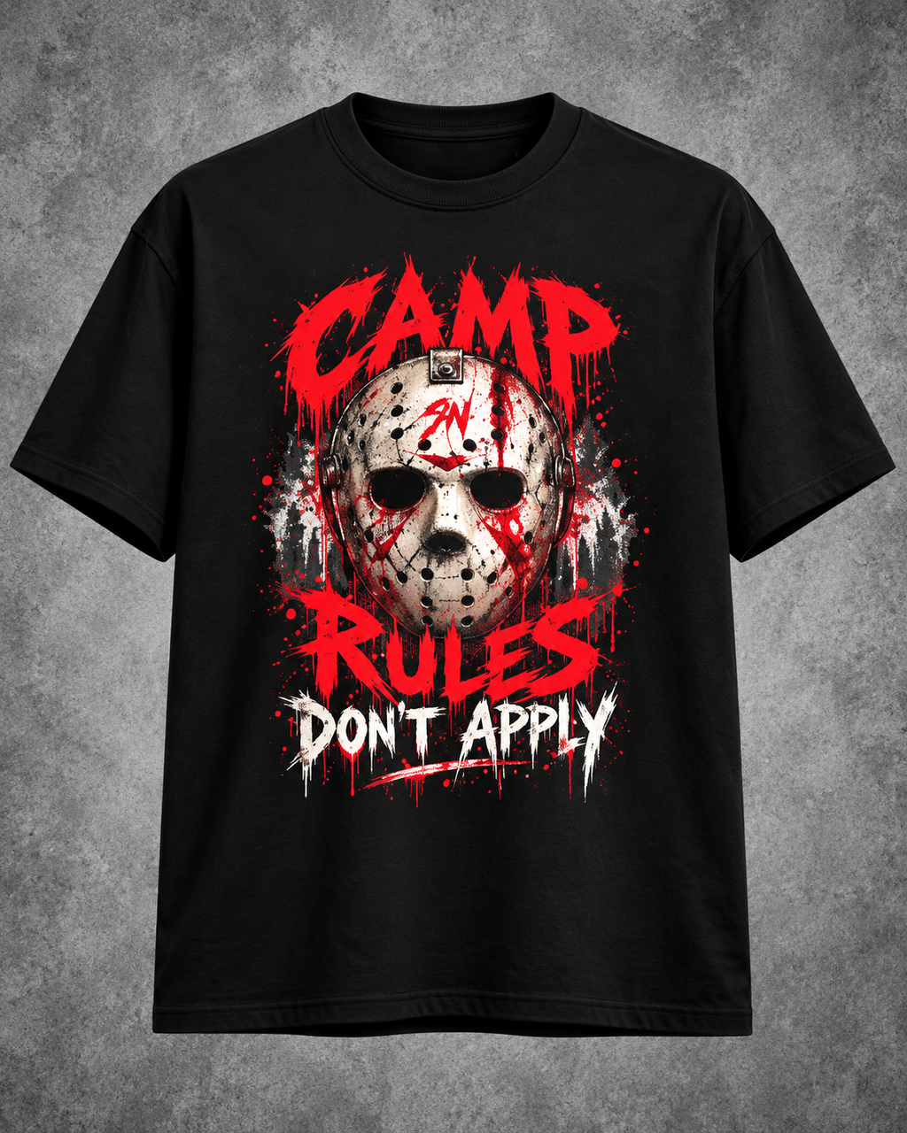 Camp Rules Don’t Apply Horror Short Sleeve T-Shirt