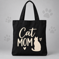 Cat Mom Tote Bag