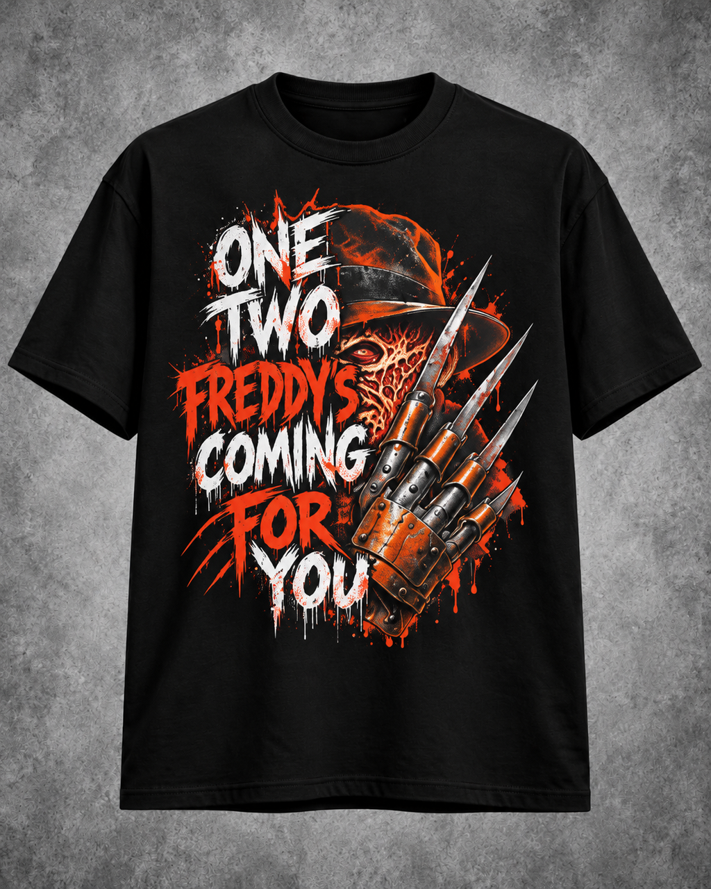 Freddy’s Coming For You Horror Short Sleeve T-Shirt